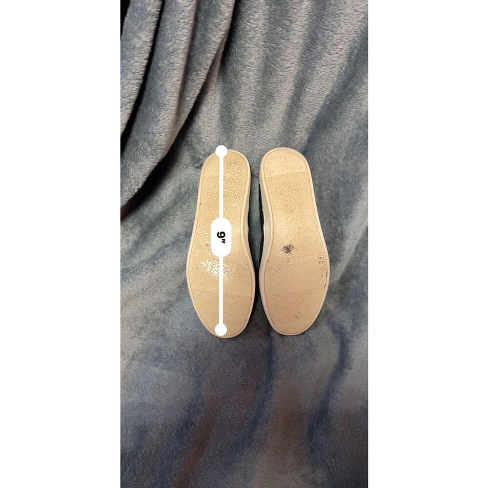 1984 Black Canvas Slip-On Shoes, Size 7 - Picture 6 of 6